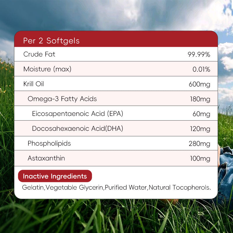 Krill Oil Soft Capsules