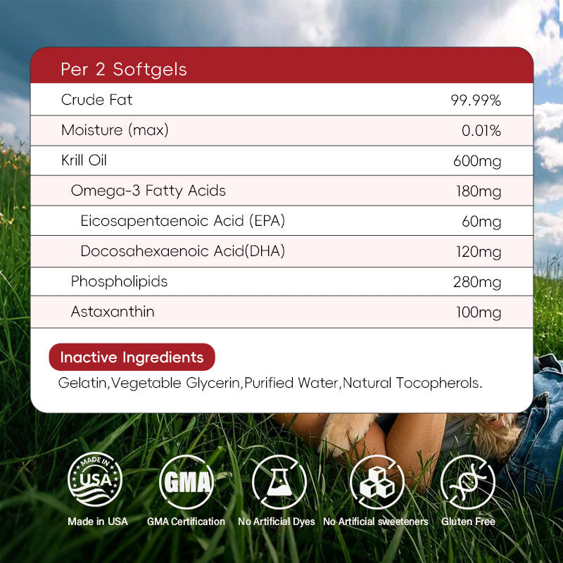 Krill Oil Soft Capsules